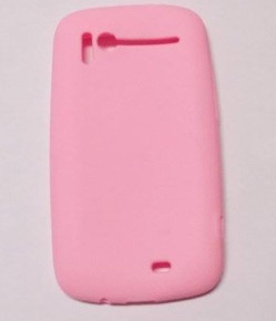 Силиконов гръб ТПУ мат за HTC Sensation розов